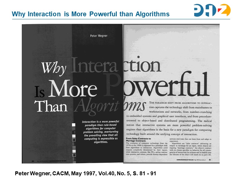 Why Interaction is More Powerful than Algorithms