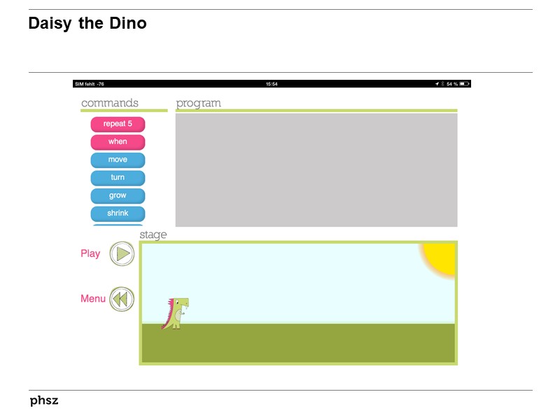 Tablet: Daisy the Dino