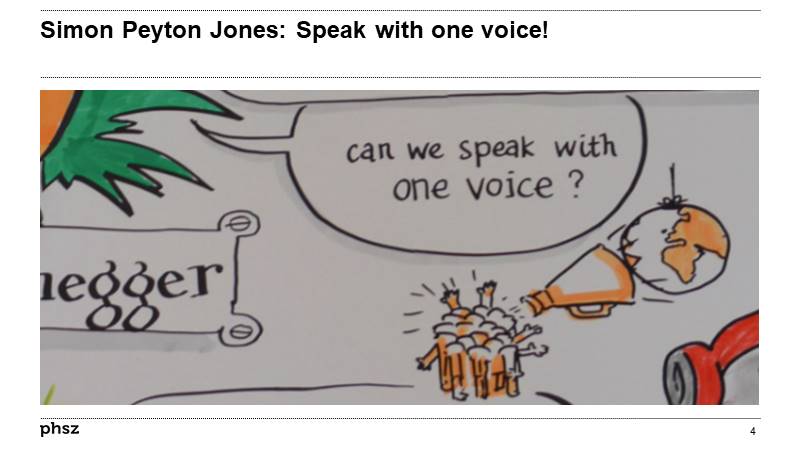Simon Peyton Jones: Speak with one voice!