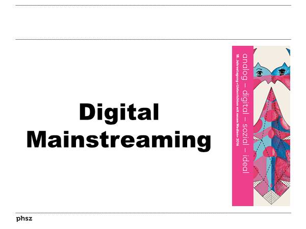 Digital Mainstreaming
