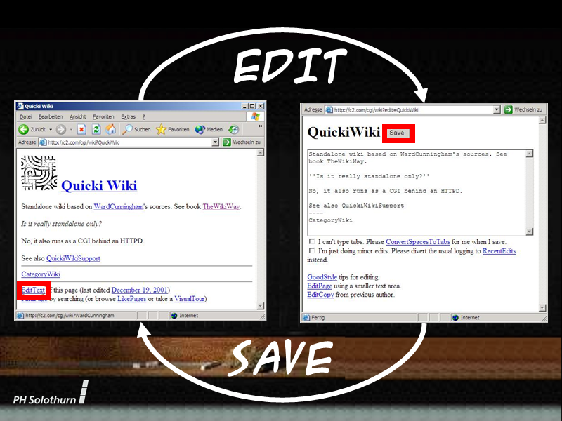 Edit - Save