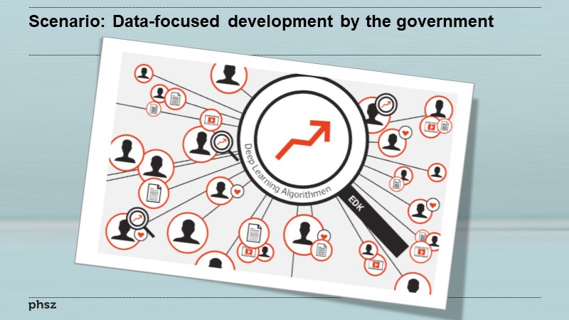 Scenario: Data-focused development by the government