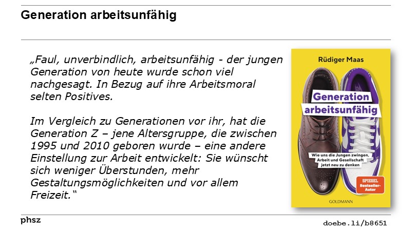 Generation arbeitsunfähig