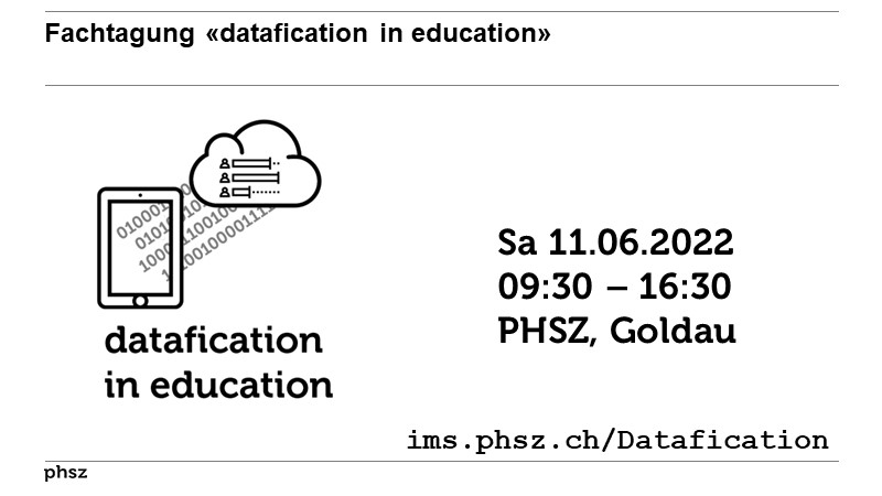 Fachtagung «datafication in education»