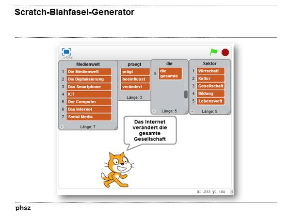 Demo Scratch-Blahfasel-Generator