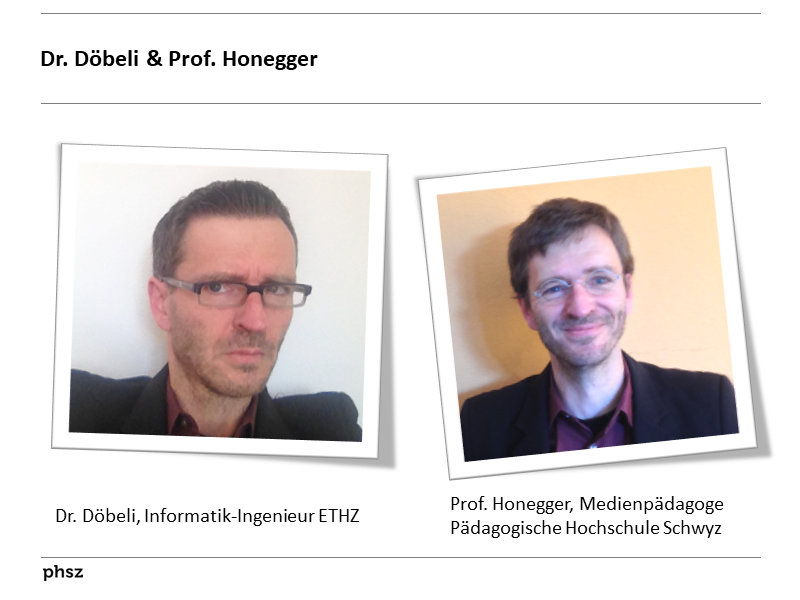 Dr. Döbeli und Prof. Honegger