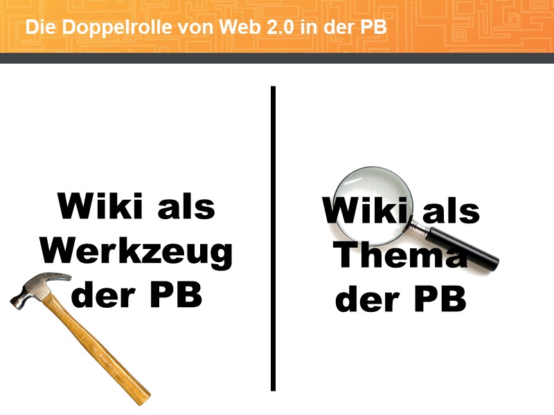 Die Doppelrolle von Web 2.0 in der PB