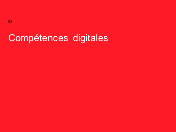 Compétences digitales