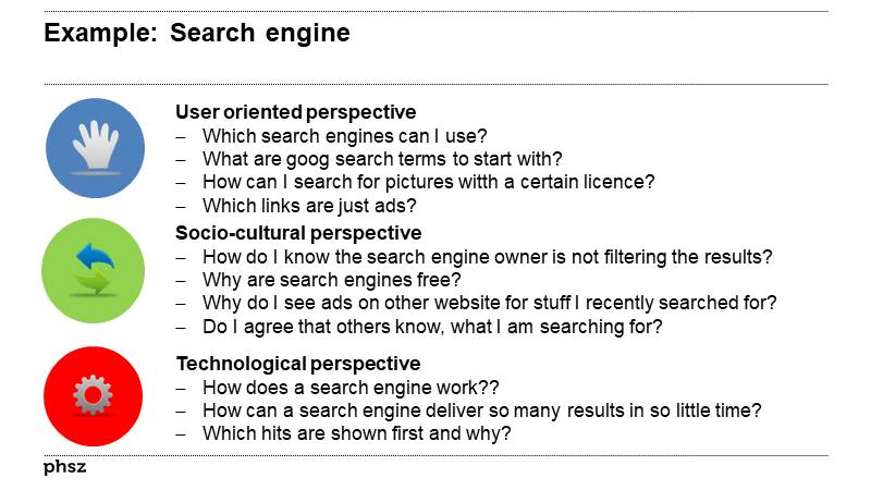Example: Search engine