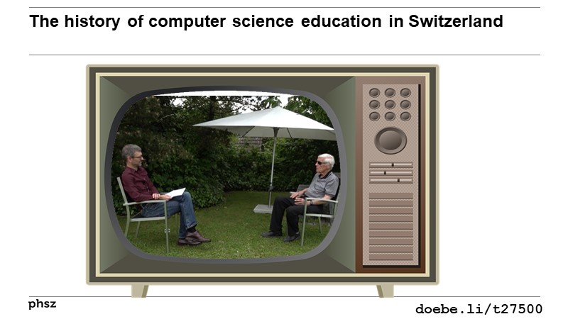 The history of computer science education in Switzerland