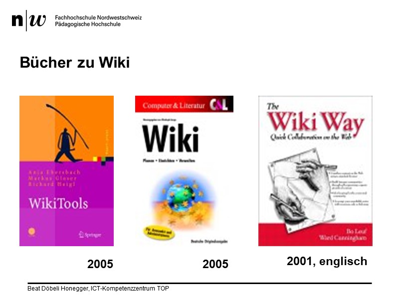 Bücher zu Wiki