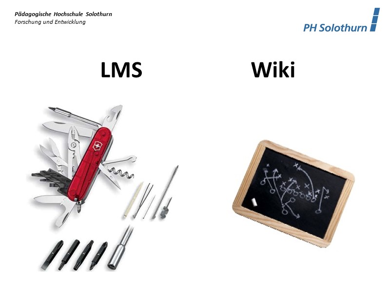 LMS versus Wiki